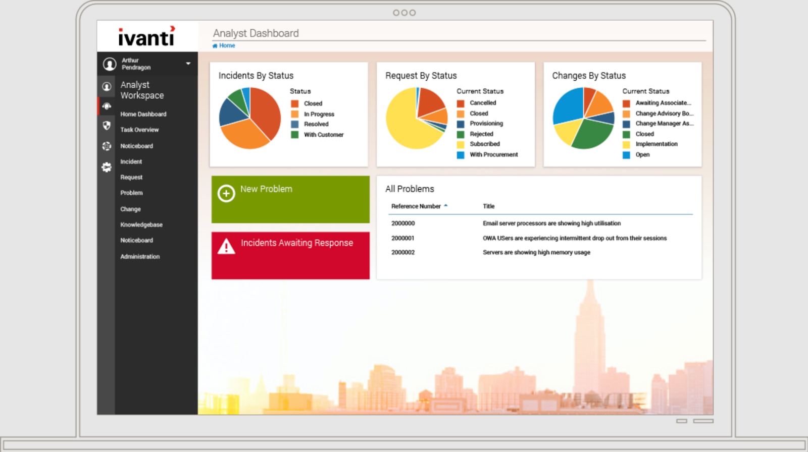 screenshot of Ivanti UEM