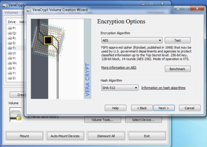 Veracrypt Screenshot