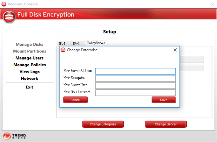 Trend Micro Endpoint Encryption